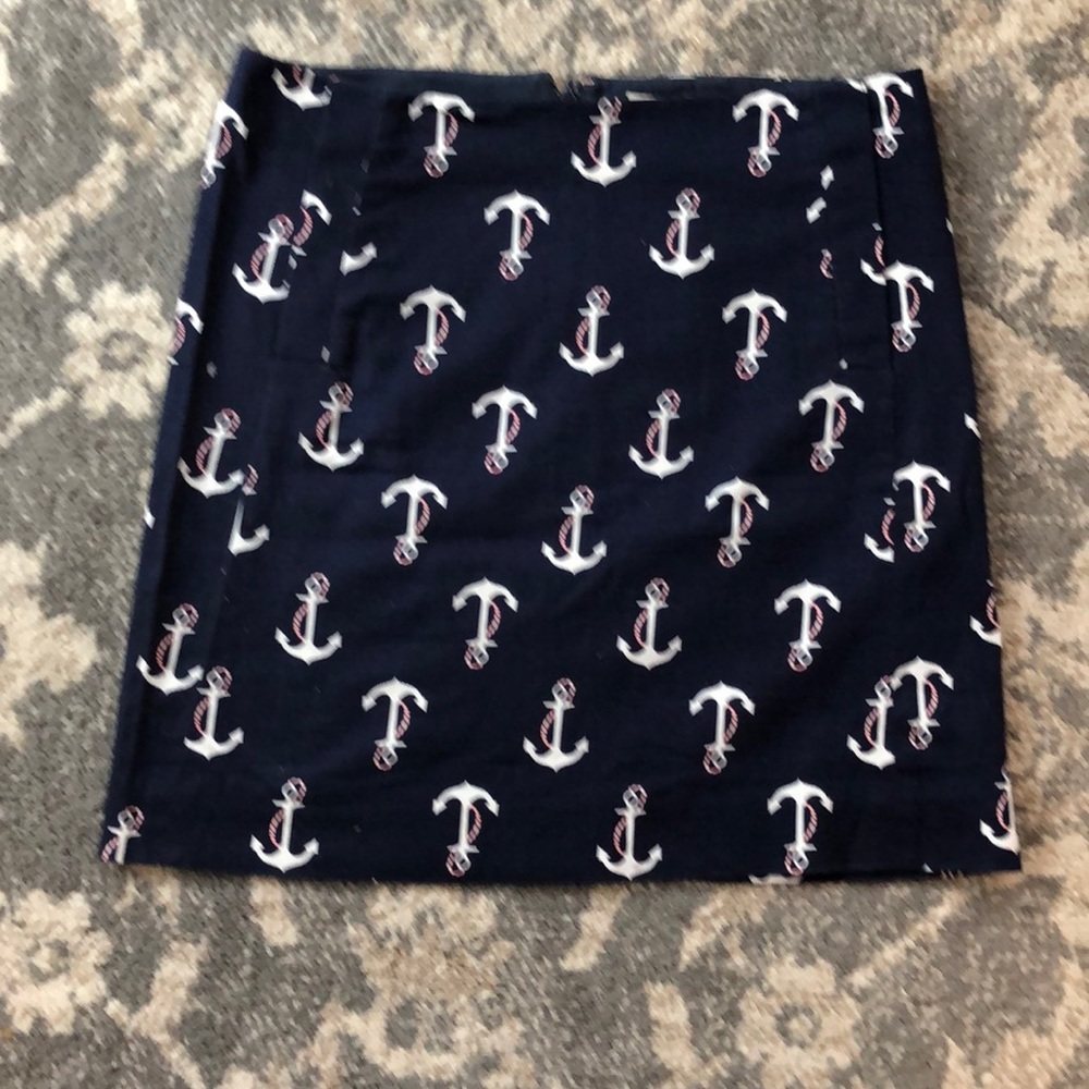 J. Crew Factory Anchor Print Miniskirt Size 00